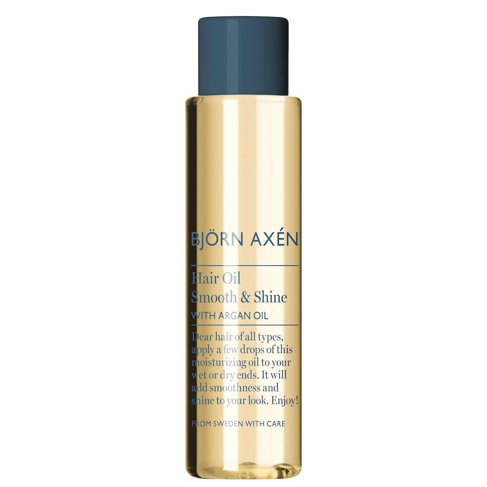 BJORN AXEN Hair Oil Smooth & Shine - Арганова олія для розгладження та блиску волосся