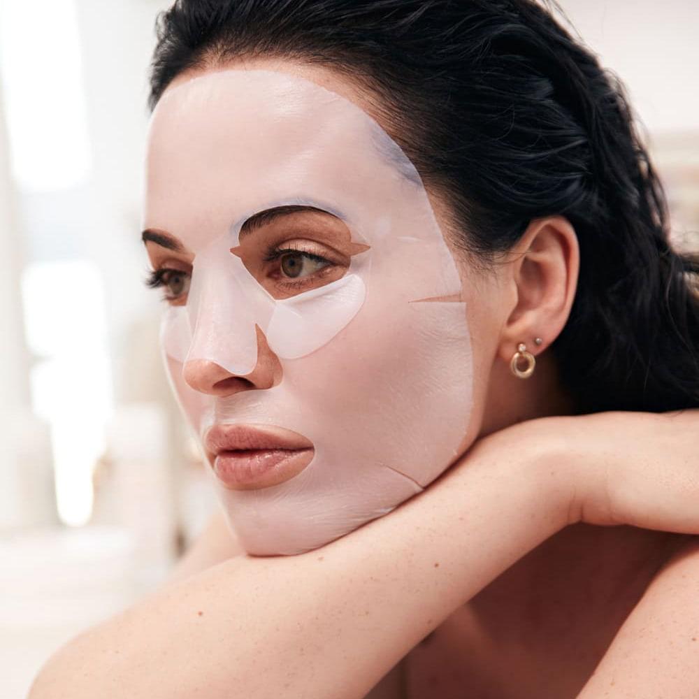 ROSY DROP Furrowless Mask - Зволожуюча маска для розгладження та сяйва шкіри