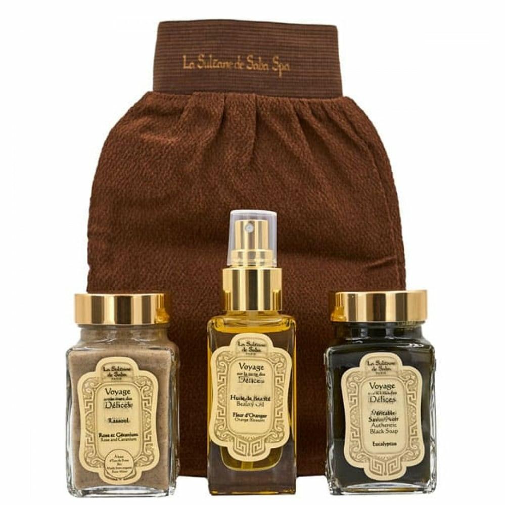 LA SULTANE DE SABA Gift Set Hammam Ritual - Набір для догляду за тілом та волоссям Ритуал хаммама