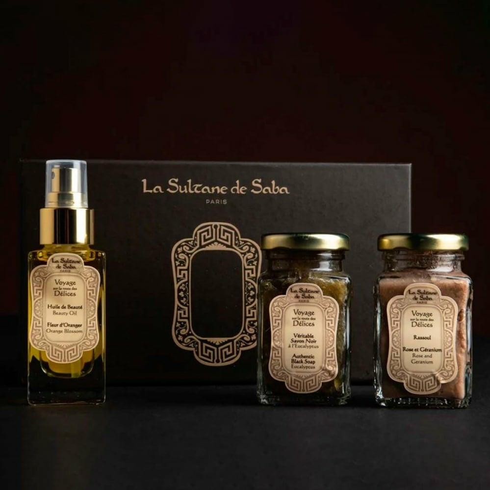 LA SULTANE DE SABA Gift Set Hammam Ritual - Набір для догляду за тілом та волоссям Ритуал хаммама