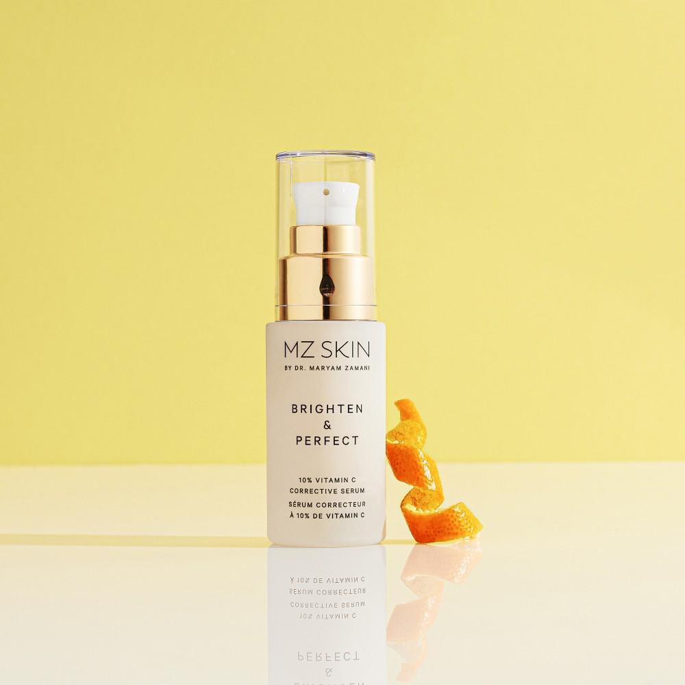 MZ SKIN Brighten & Perfect - Освітлююча сироватка з 10% вітаміном С