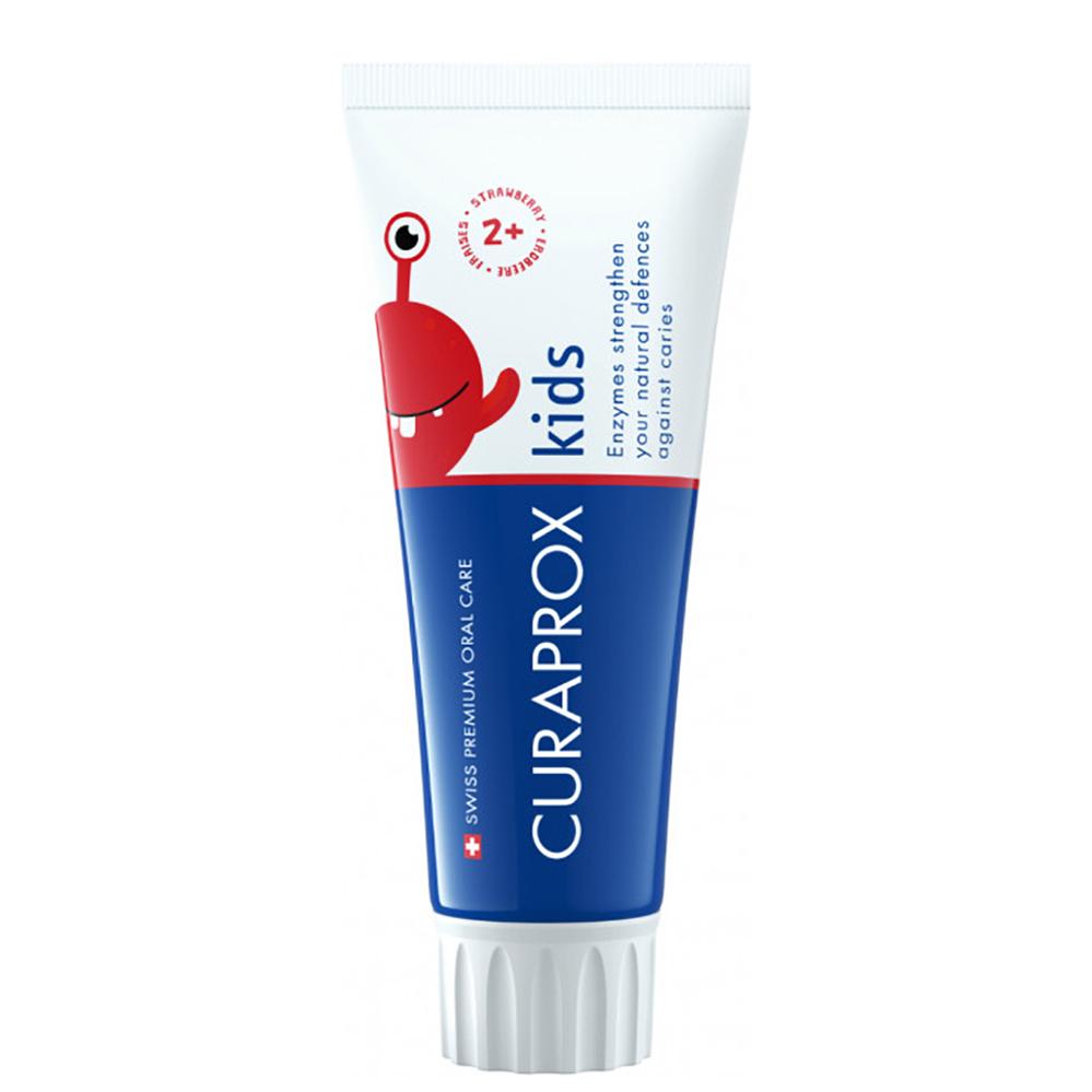 CURAPROX 2 Years Strawberry - Дитяча зубна паста зі смаком полуниці, з фтором