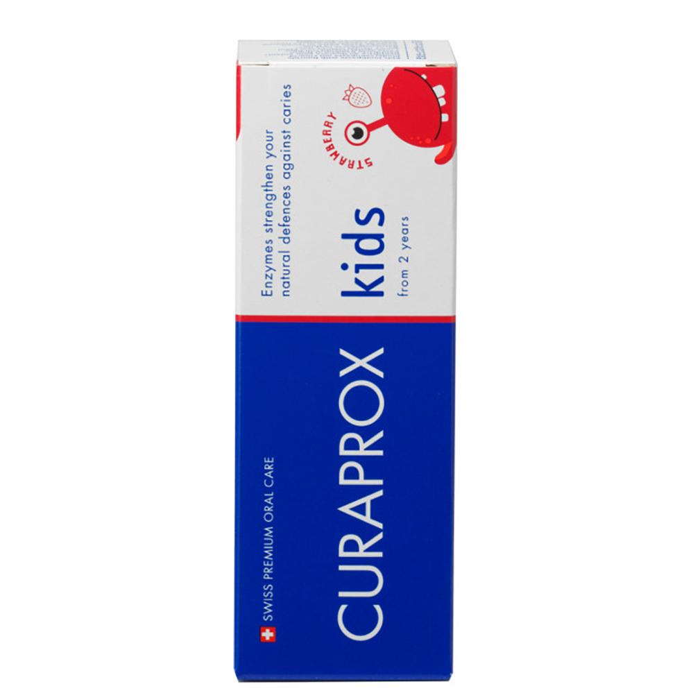 CURAPROX 2 Years Strawberry - Дитяча зубна паста зі смаком полуниці, з фтором
