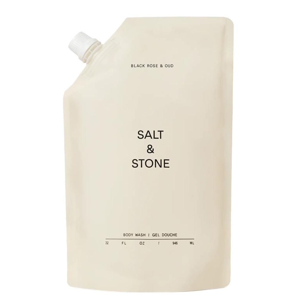 SALT & STONE Body Wash Black Rose & Oud Refill - Антиоксидантний гель для душу