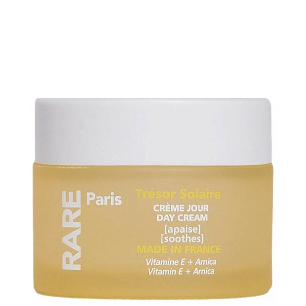Rare Paris Trésor Solaire Day Crème - Заспокійливий дений крем для обличчя з Вітаміном Е та екстрактом арніки