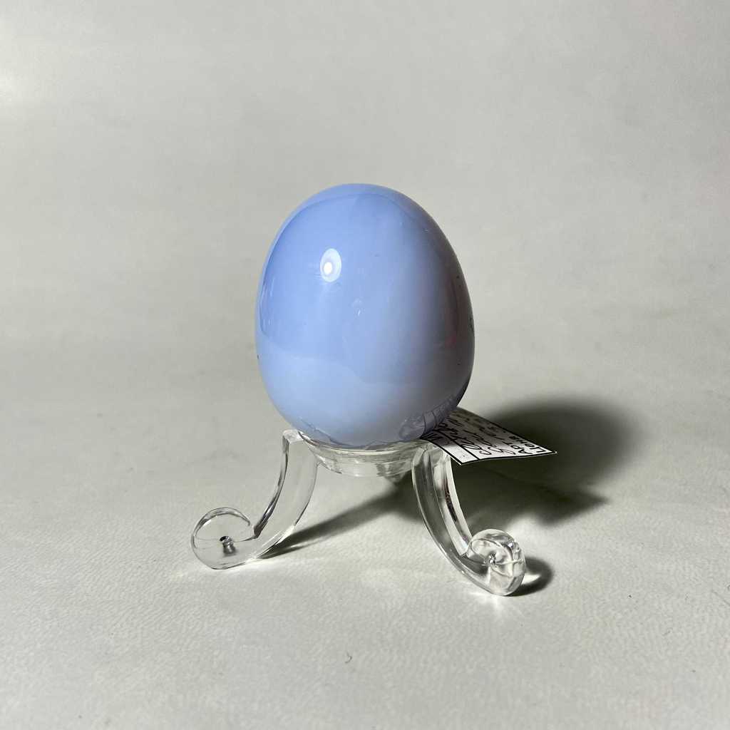 Шары и яйца > Яйцо (халцедон голубой) купить в интернет-магазине