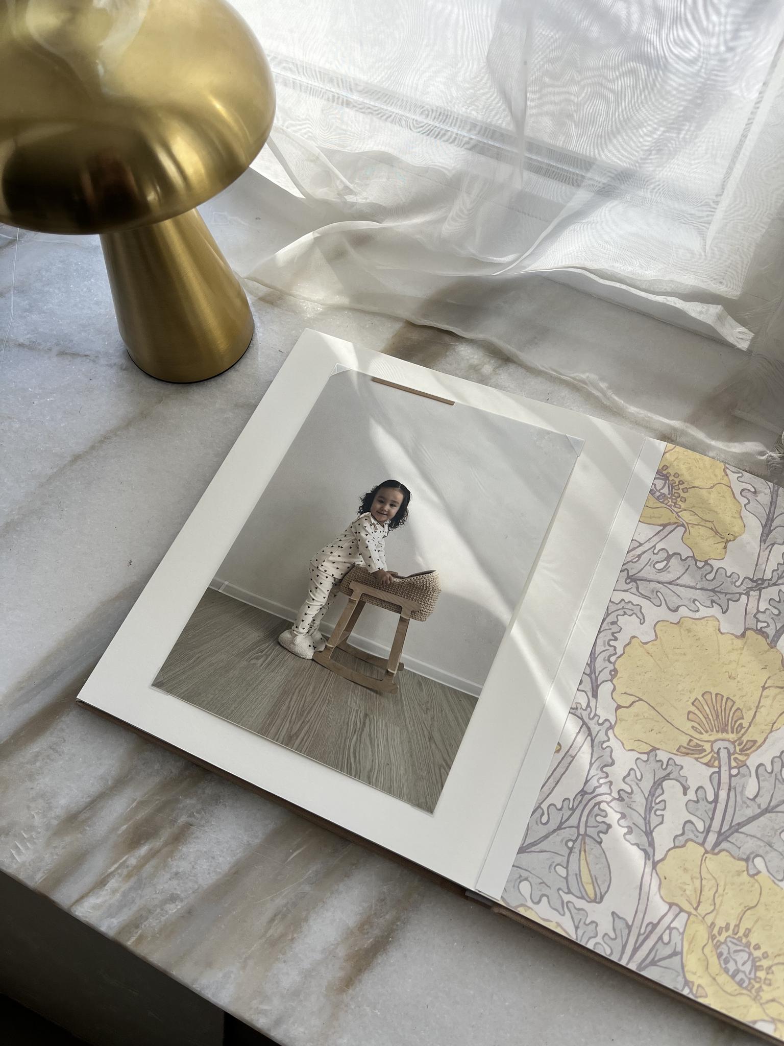 ФОТОАЛЬБОМ В БЕЖЕВОМ ТЕКСТИЛЕ 21x25СМ