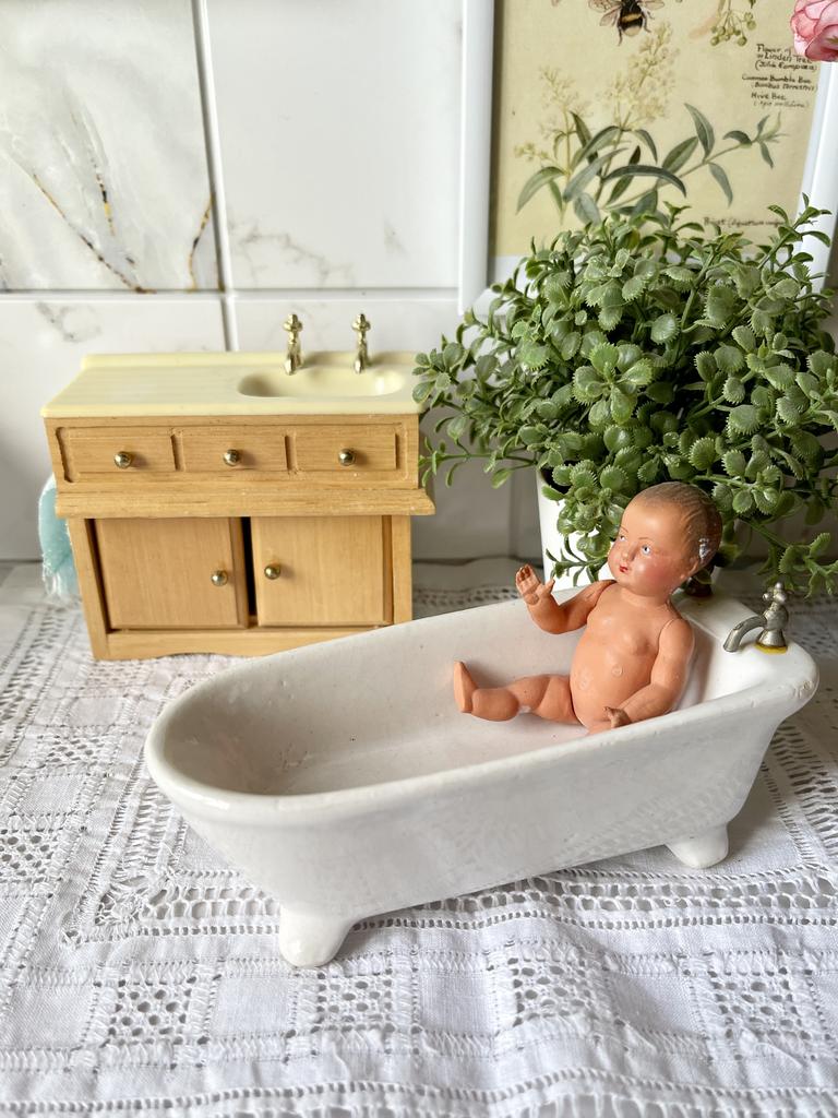 Кукольная мебель - набор для ванной
