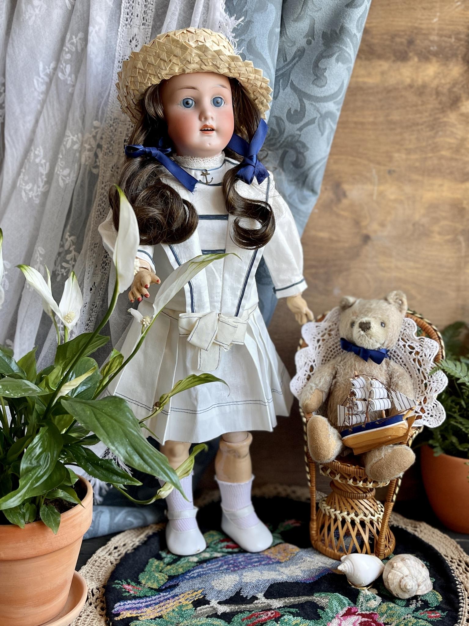 коллекционная кукла, Antique dolls, фарфоровая кукла