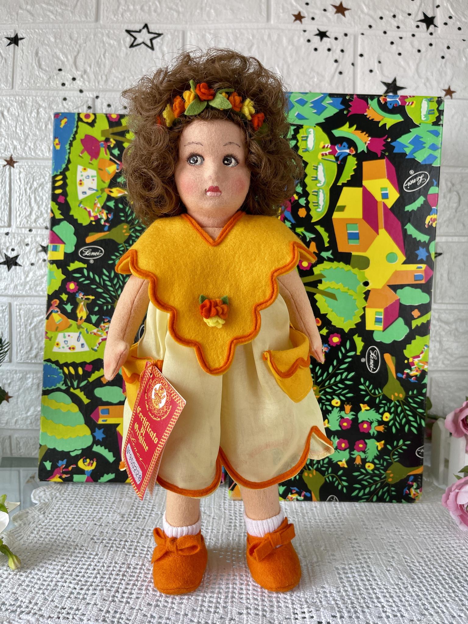 Пара кукол Aldo и Alice, Lenci, в оригинальной упаковке