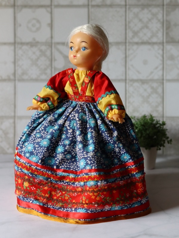 Баба на чайник купить куклу ручной работы | Кукла в подарок