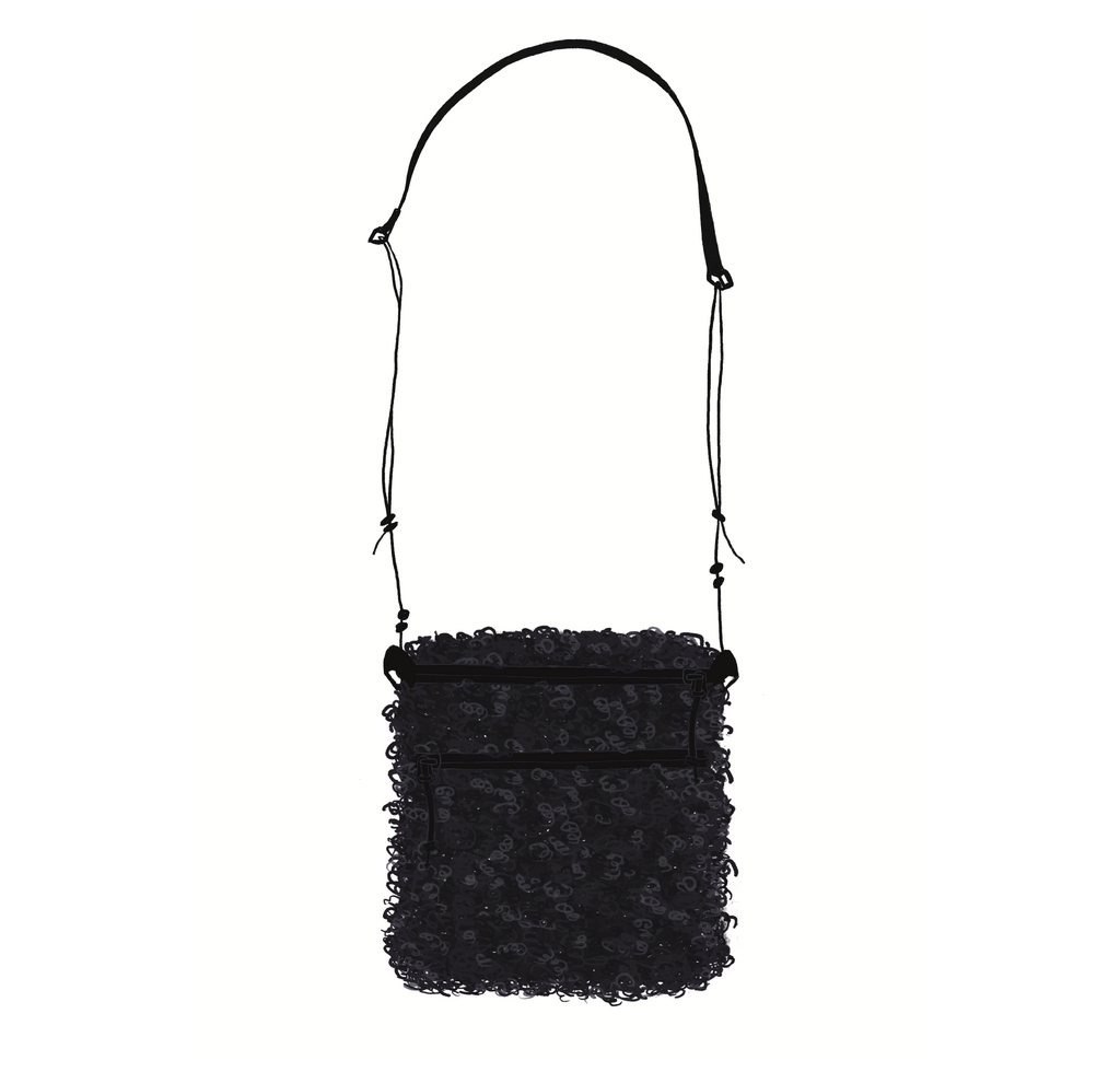 Yelagiri Bag Fluffy Black PREORDER