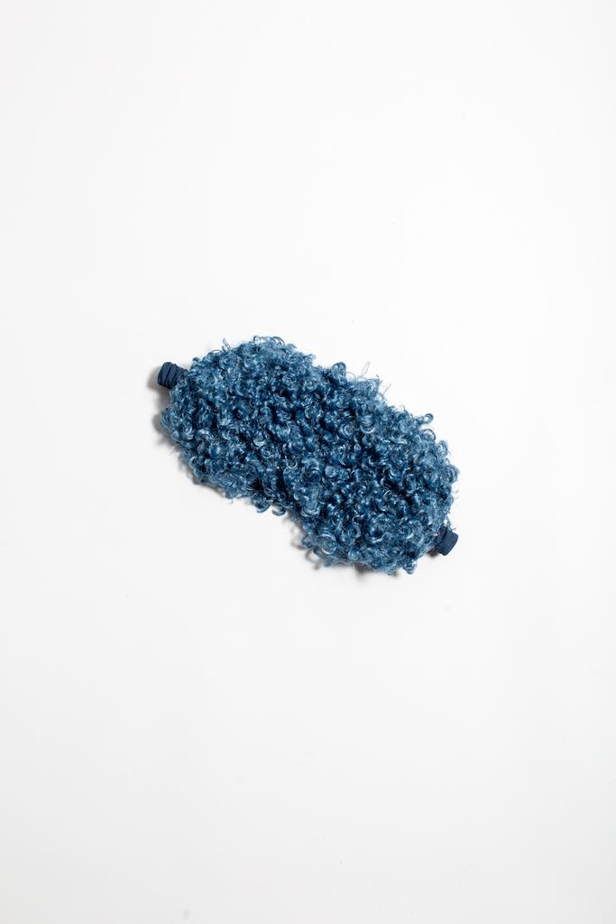 Sleeping Mask Fluffy Blue