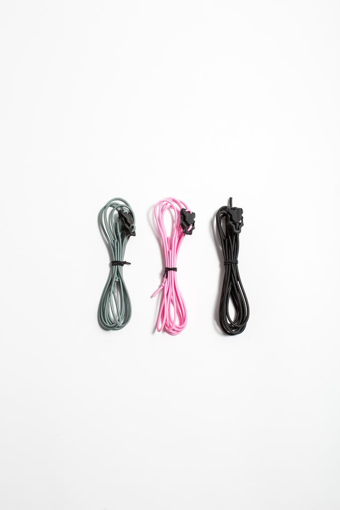 Additional Elastic Band Set Black-Gray-Pink PREORDER