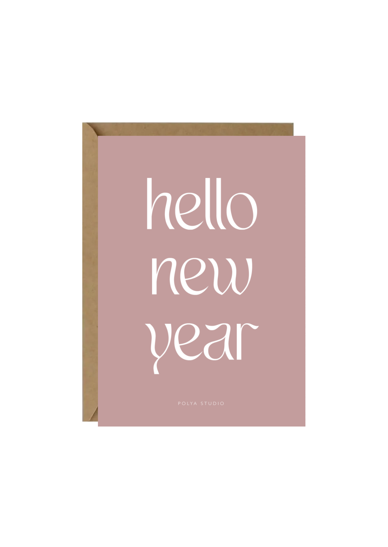 Открытка HELLO NY (PINK)
