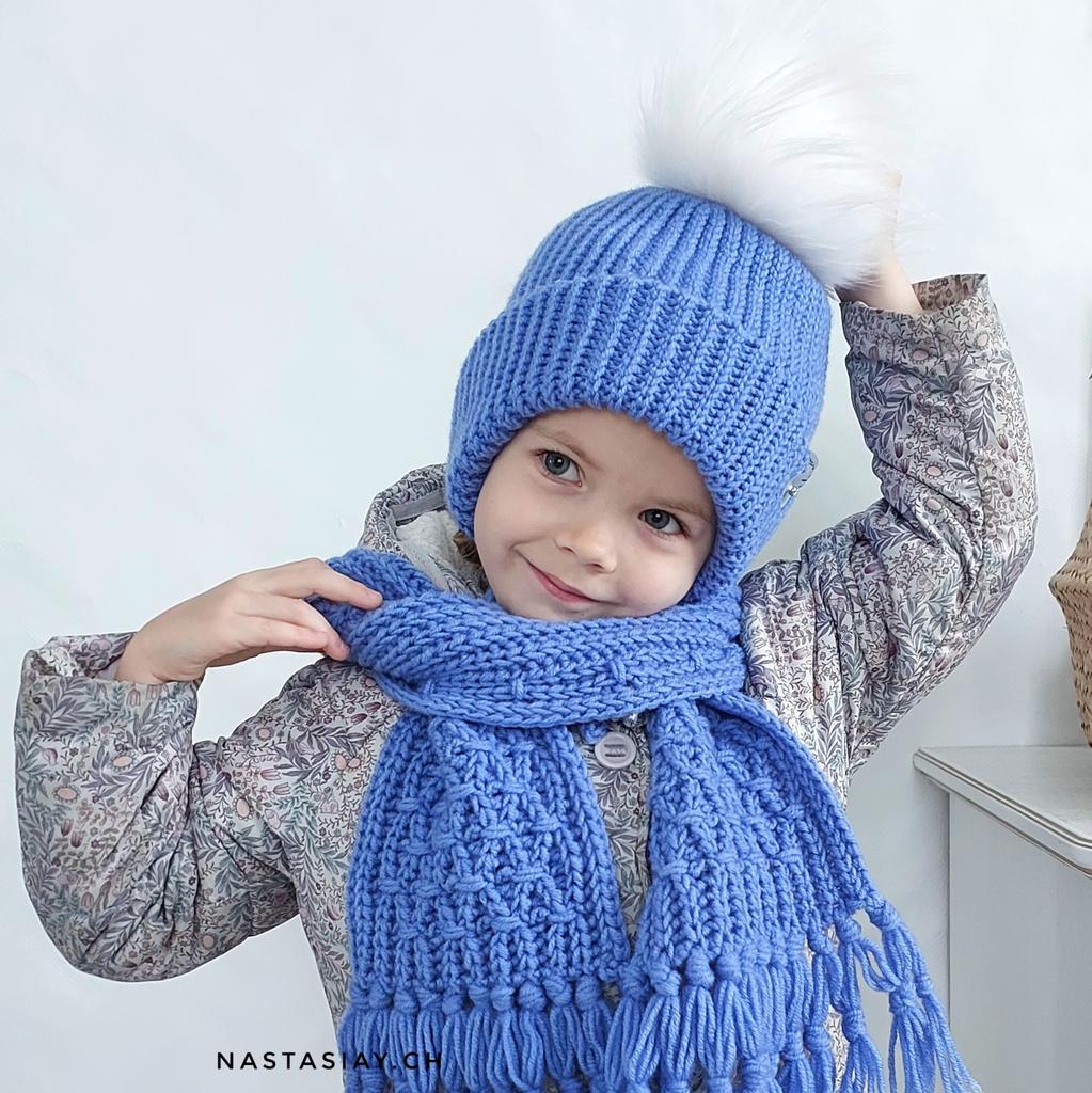 Пуловер, шапка и снуд для мальчика (Вязание спицами)