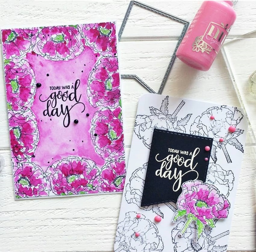 {FL254a} Stamp "Poppy flower (small)"