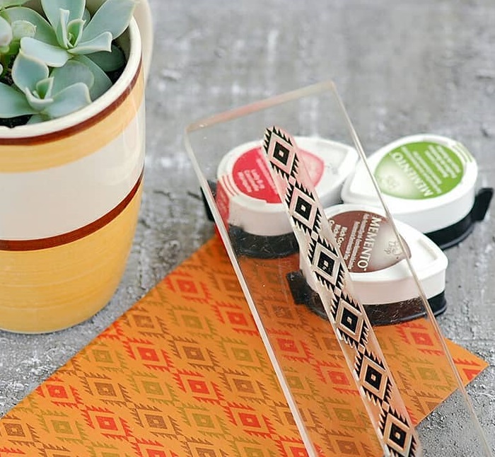 {F192} Stamp "Native American pattern"