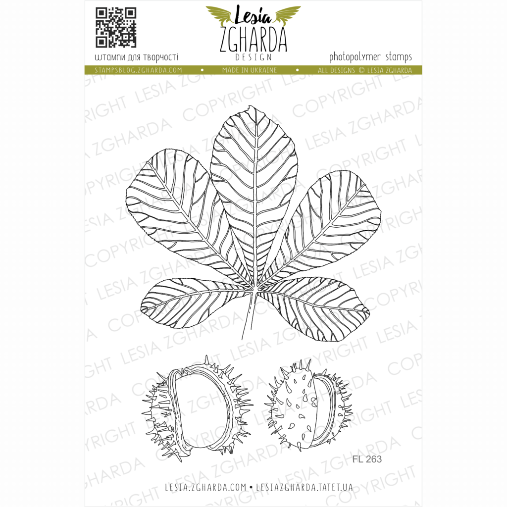 {FL263}  Stamp Set "Chestnuts"