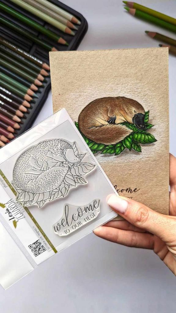 {FA143} Stamp Set "Sleeping platypus"