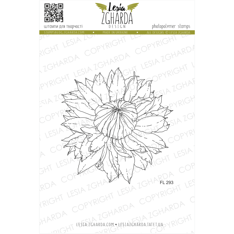 {FL293} Stamp "Clematis"