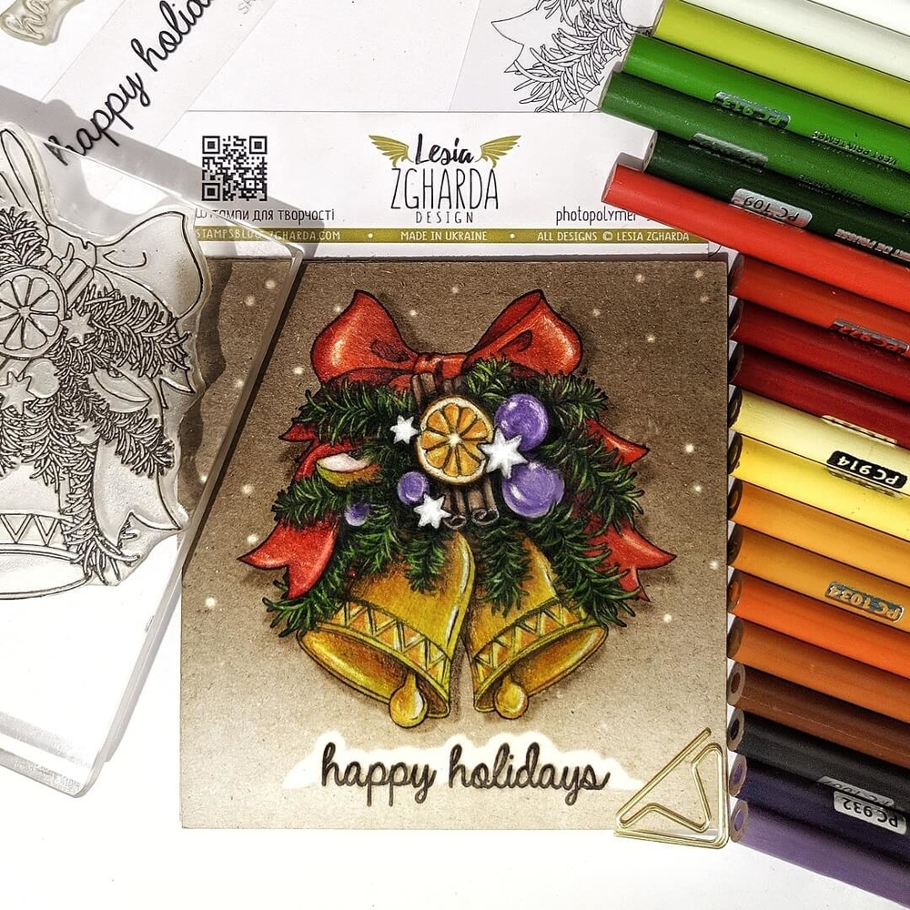 {SR243} Stamp "Christmas bells"