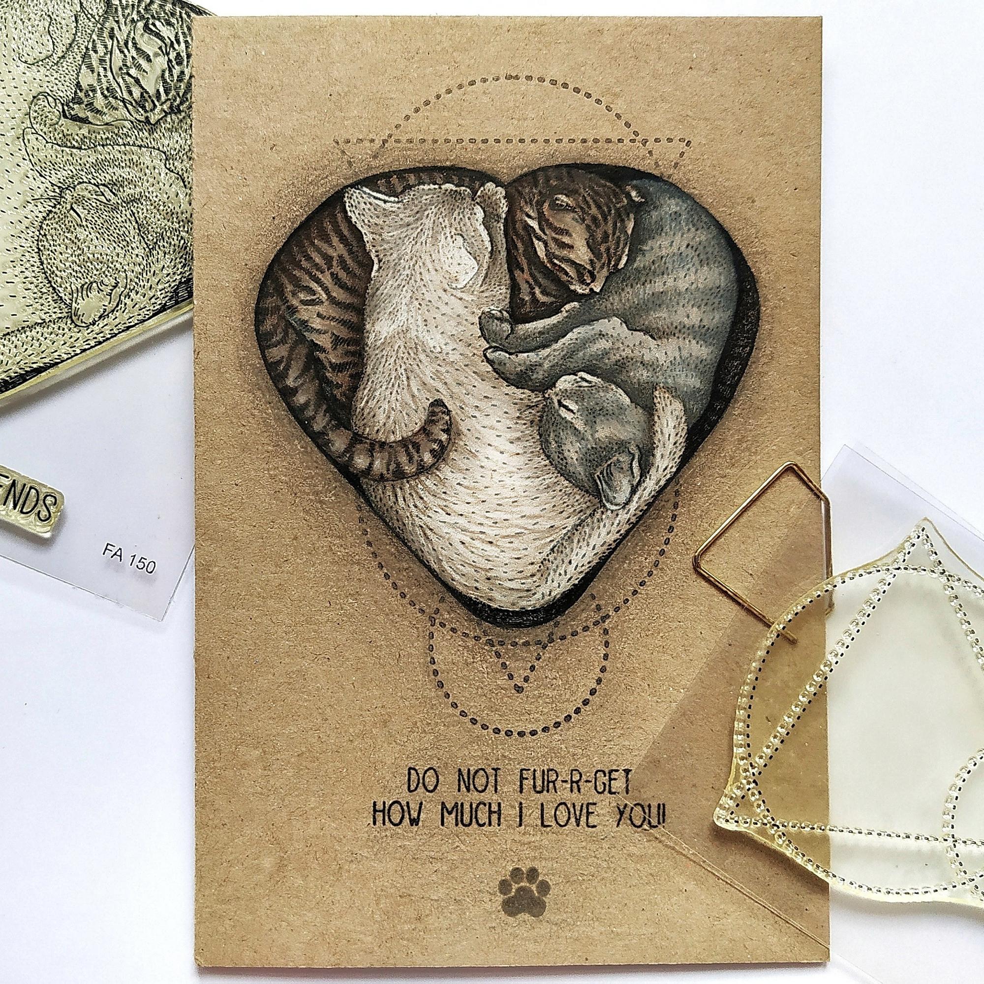 {TA282} Stamp Set "You are never alone"