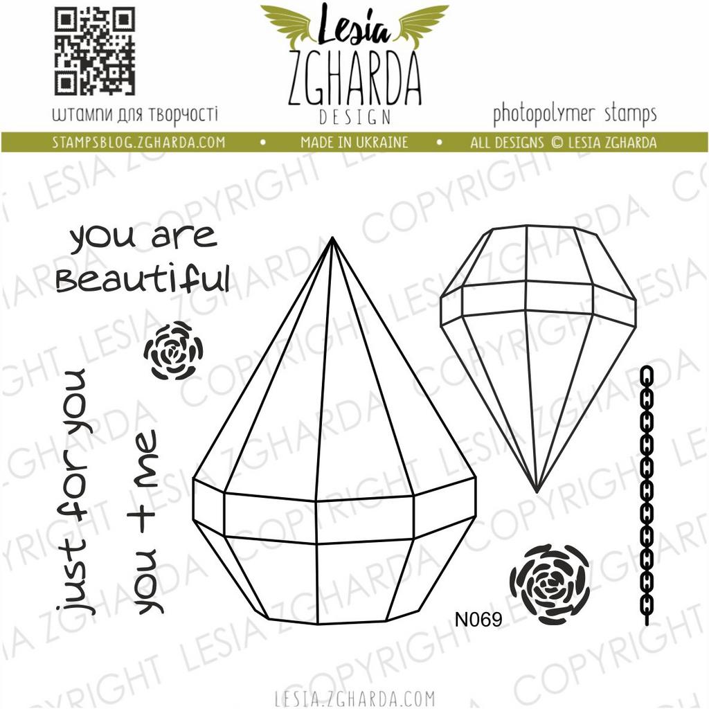 {N069s} Stamp Set "Terrariums"