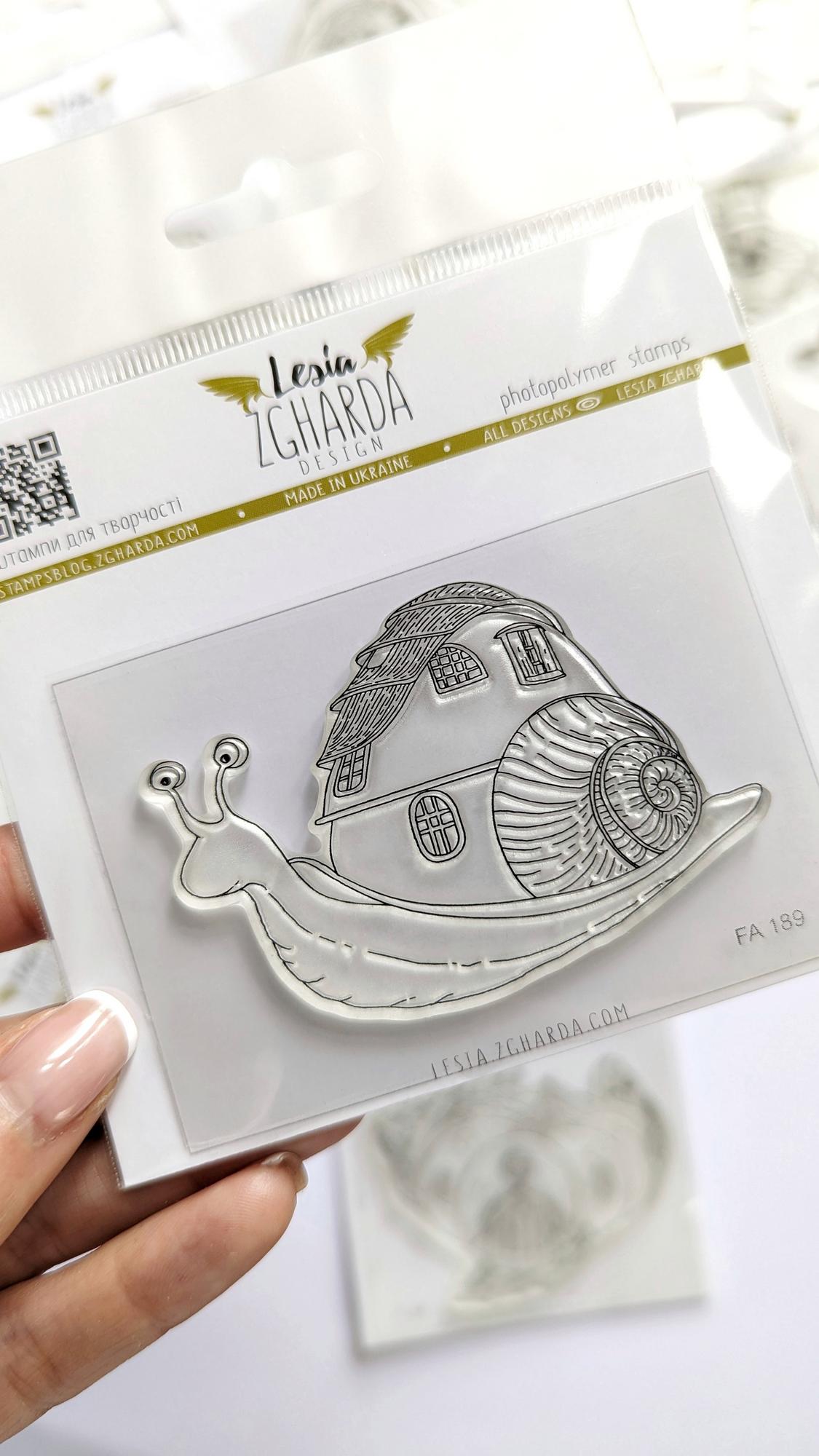 {FA189} Stamp "Snail's Dream House"