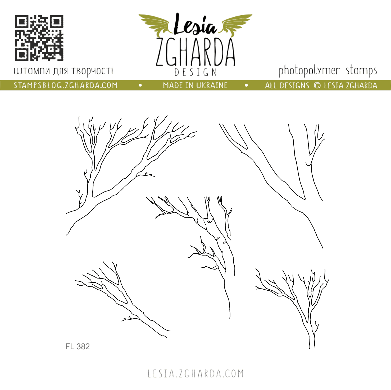 {FL382} Stamp Set "Branches"