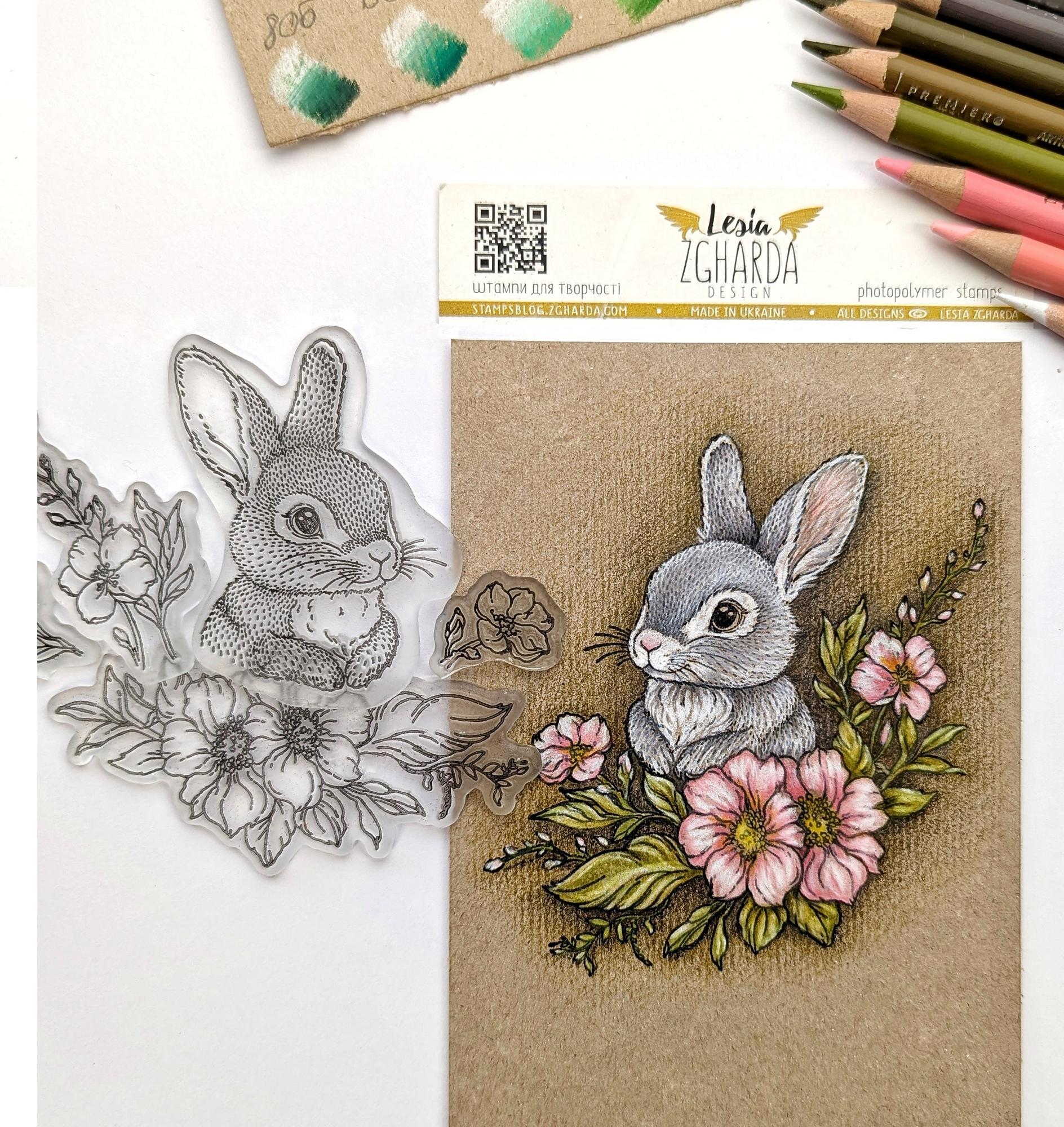 {FL397} Stamp  Set "Flowers"