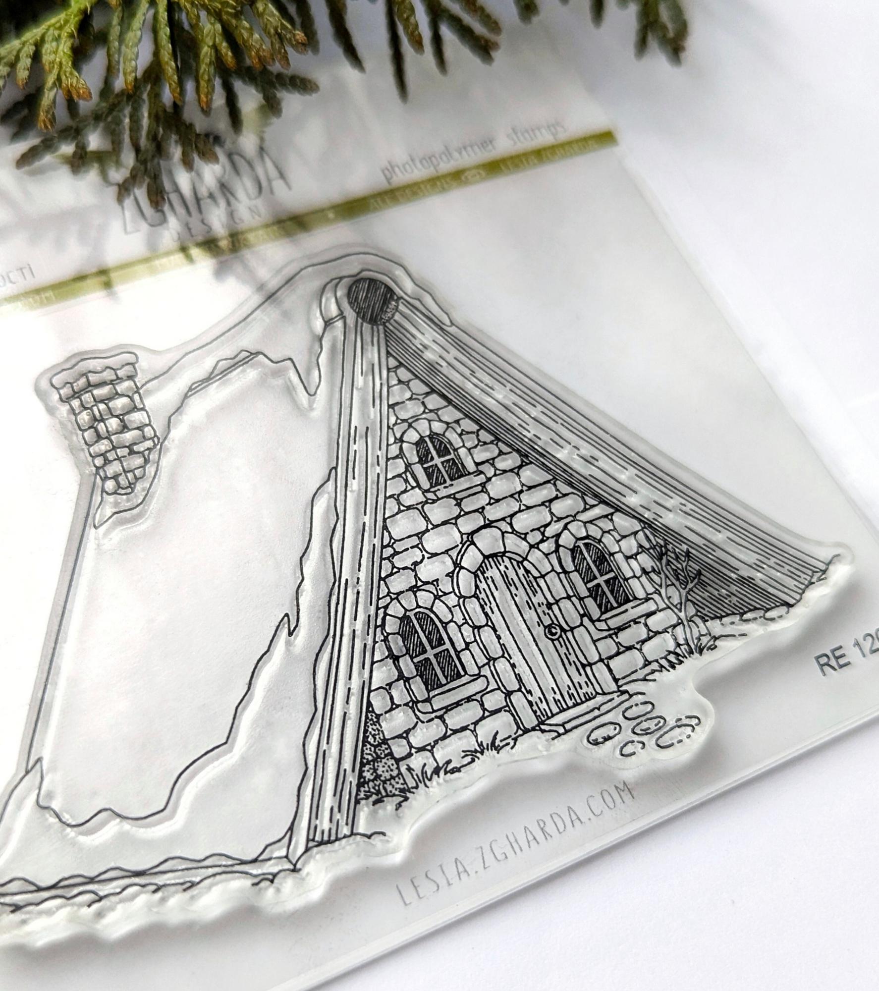 {RE120} Stamp “Fairy Tale Book House”