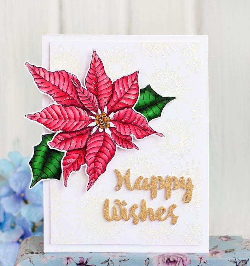 {FL182} Stamp "Puansetiya large"