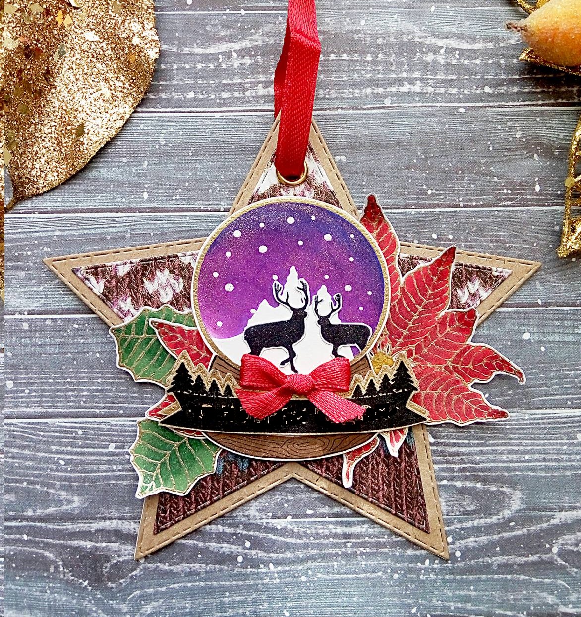 {SR210a} Stamp Set "Snow globe"