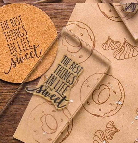 {TA133} Stamp "The best things"