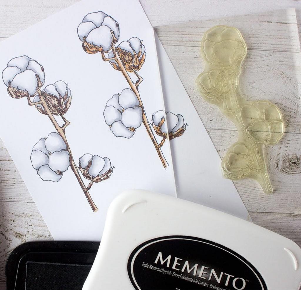 {FL213} Stamp "Cotton branch"