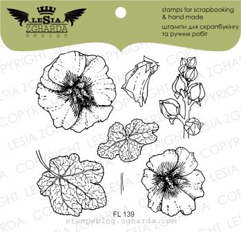 {FL139} Stamp Set "Mallow"