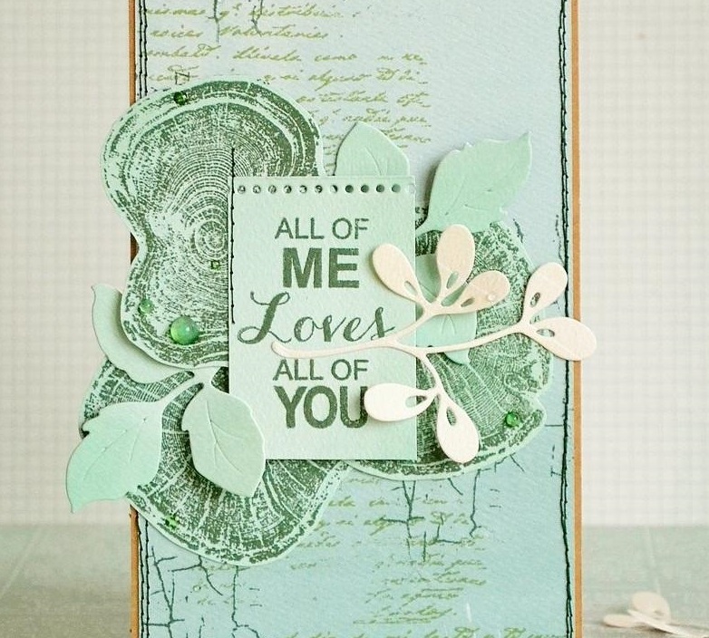 {TA086} Stamp "All of ME loves all of YOU"