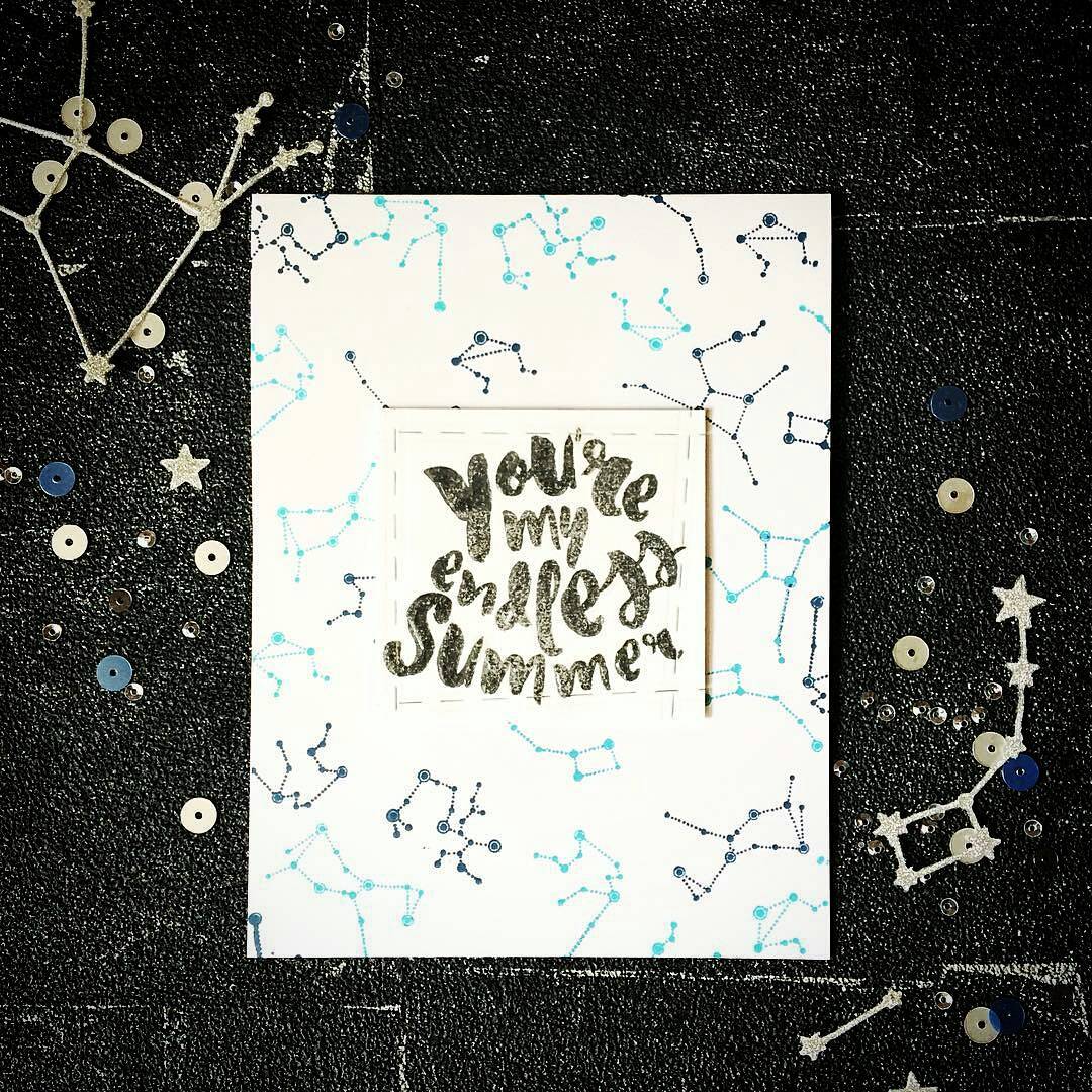 {F175} Stamp Set "Constellations"