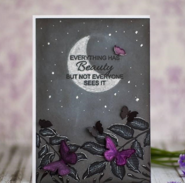 {TA097} Stamp "Everything has BEAUTY..."