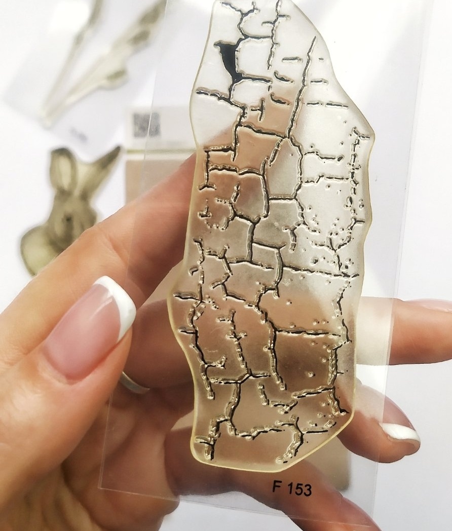 {F153} Stamp "Crackle  (middle)"