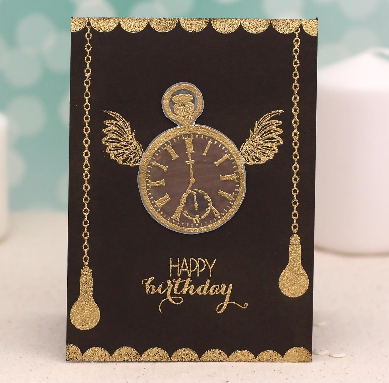 {TA014} Stamp "HAPPY BIRTHDAY"