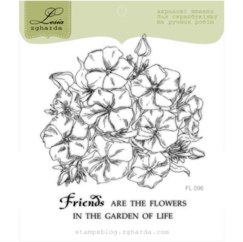 {FL096} Stamp Set "Phlox"