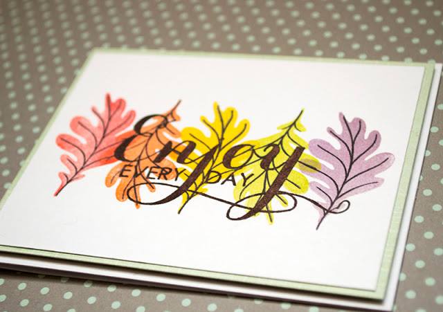 {FL093} Stamp Set "Oak's leave"