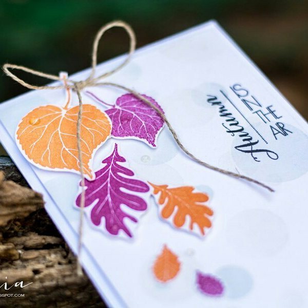 {FL092} Stamp Set "Leaves"
