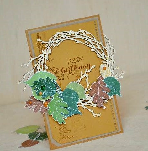 {FL094} Stamp Set "Oak's leaves (small)"