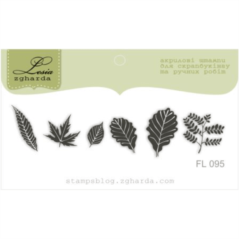 {FL095} Stamp Set "Leaves small"