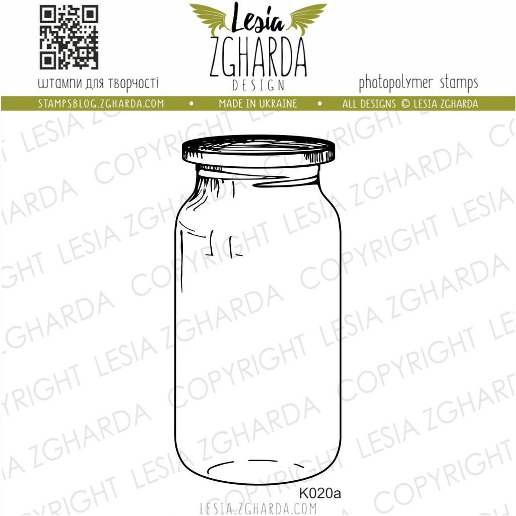{K020a} Stamp "Jar"