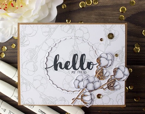 {TA176} Stamp set "Hello"