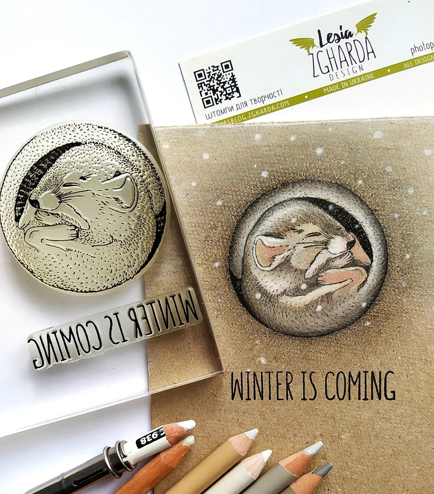 {FA119} Stamp "Sleeping Marmot"